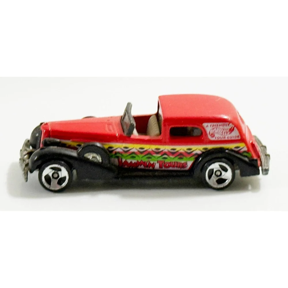 Hot Wheels Jammin Tours Toy Car Kids 1:64 Red Black Vintage 1981 Mattel Malaysia